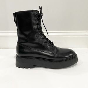 & Other Stories Platform lace up boot size 40